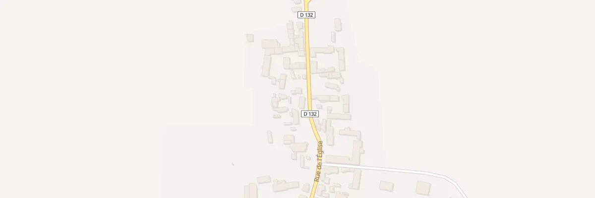 Plan du 25 Rue de l’Eglise à Bazoches-en-Dunois
