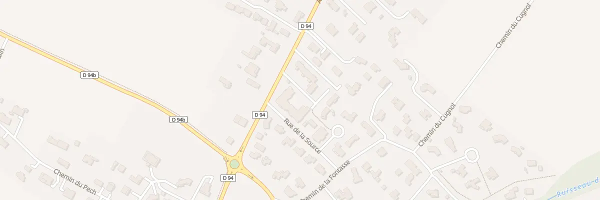 Plan du 8 Av d’Ingine à Escalquens