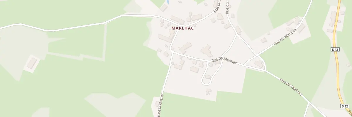 Plan du 9 Rue de Marlhac à Saint-Martin-Sainte-Catherine