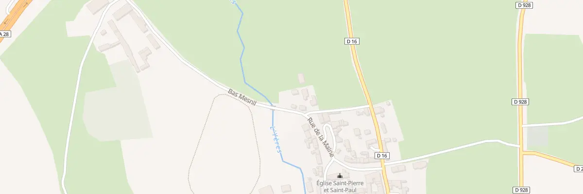 Plan du 78 Le Bourg à Fallencourt