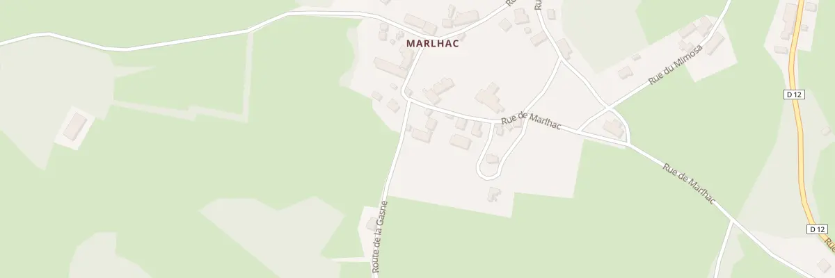 Plan du 1 Rte de la Gasne à Saint-Martin-Sainte-Catherine