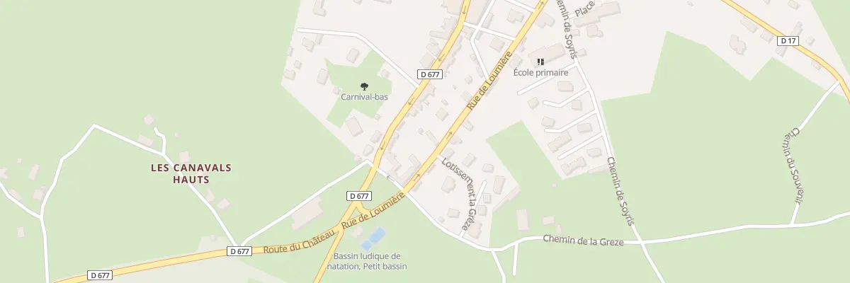 Plan du 5042 Le Bourg à Cœur de Causse