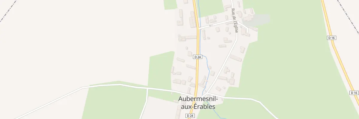 Plan du 16 Rue de la Source de l’Yeres à Aubermesnil-aux-Érables
