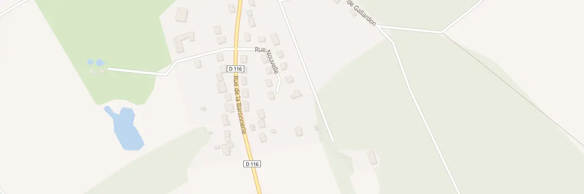 Plan du 11 Rue Nouvelle à Villiers-le-Morhier