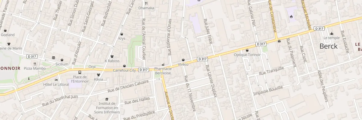 Plan du 33B Rue de l’Impératrice à Berck