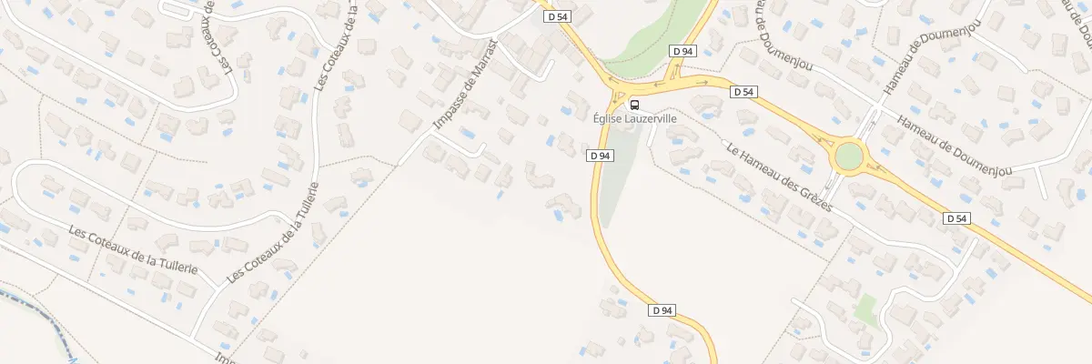 Plan du 4 Rte d’Auzielle à Lauzerville