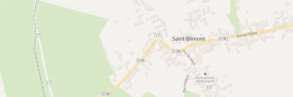 Plan du 6 Rue de l’Abreuvoir à Saint-Blimont