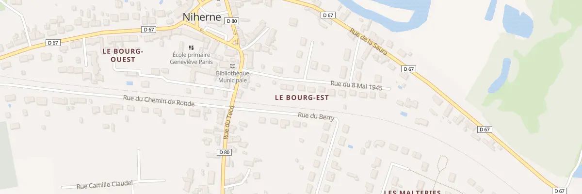 Plan du 4 Rue du 8 Mai 1945 à Niherne