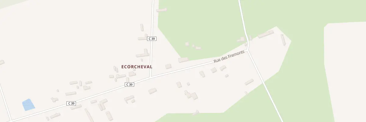 Plan du 2 Rte des Fremonts à Fleury-la-Forêt