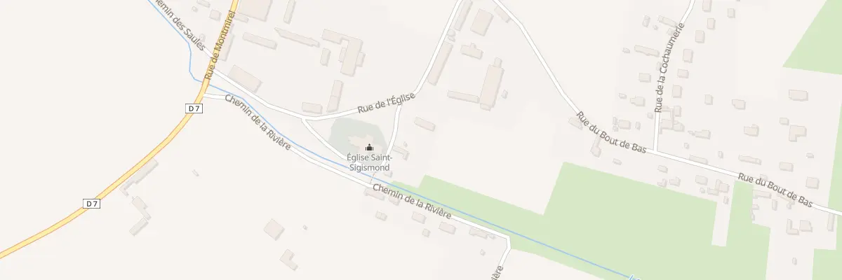 Plan du 21 L’Eglise à Nojeon-en-Vexin