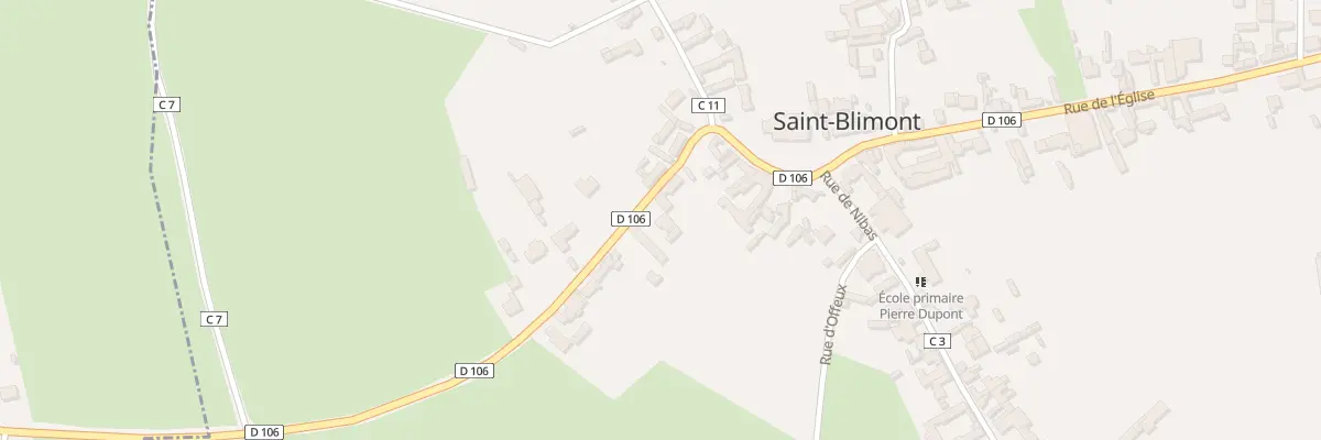 Plan du 19 Rue de l’Abreuvoir à Saint-Blimont