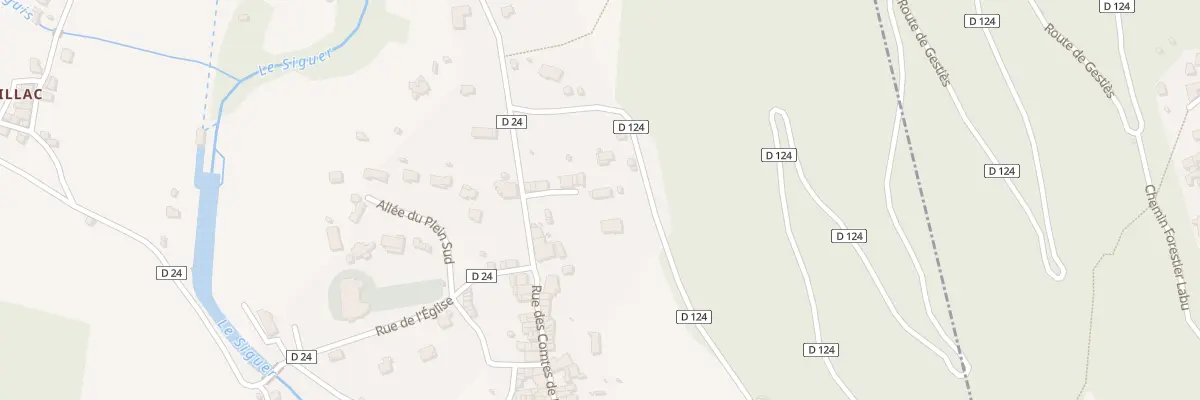 Plan du 5007F Tura à Siguer