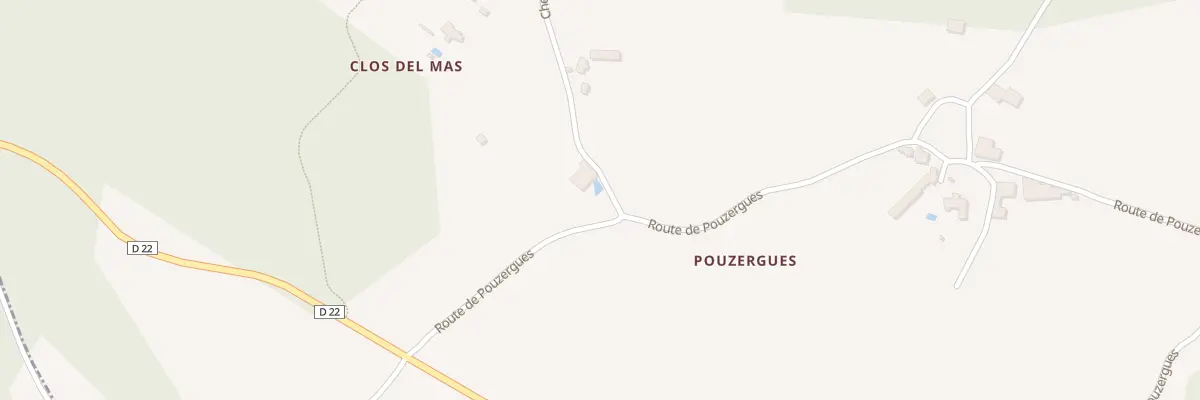Plan du 994 Rte de Pouzergues à Cremps