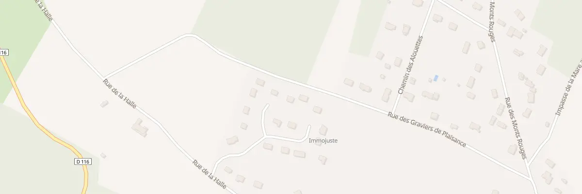 Plan du 7 Rue des Genets à Villiers-le-Morhier