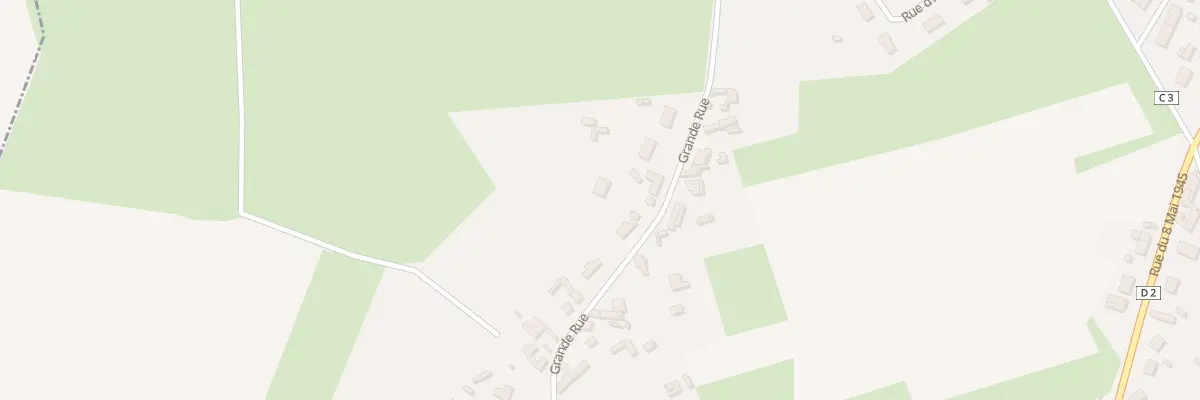 Plan du 8 Grande Rue à Saint-Blimont