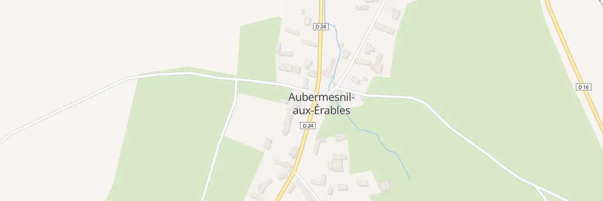 Plan du 5021 Le Bourg à Aubermesnil-aux-Érables