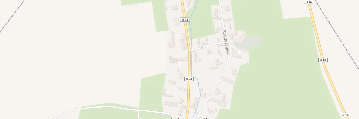 Plan du 5011 Le Bourg à Aubermesnil-aux-Érables