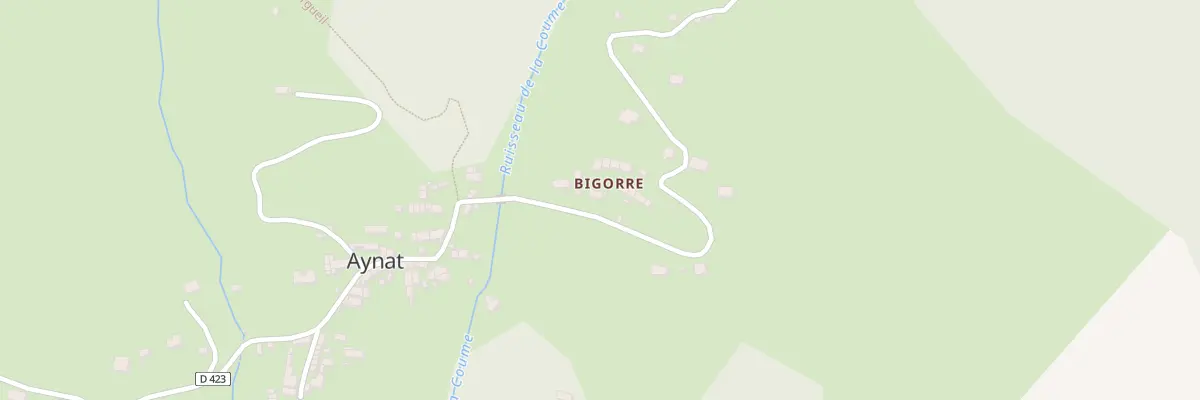 Plan du 13 Bigorre à Bédeilhac-et-Aynat
