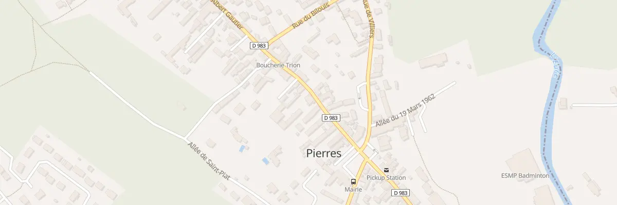Plan du 15 Rue Albert Gautier à Pierres
