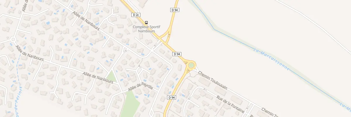 Plan du 16 All de Peyrille à Auzielle