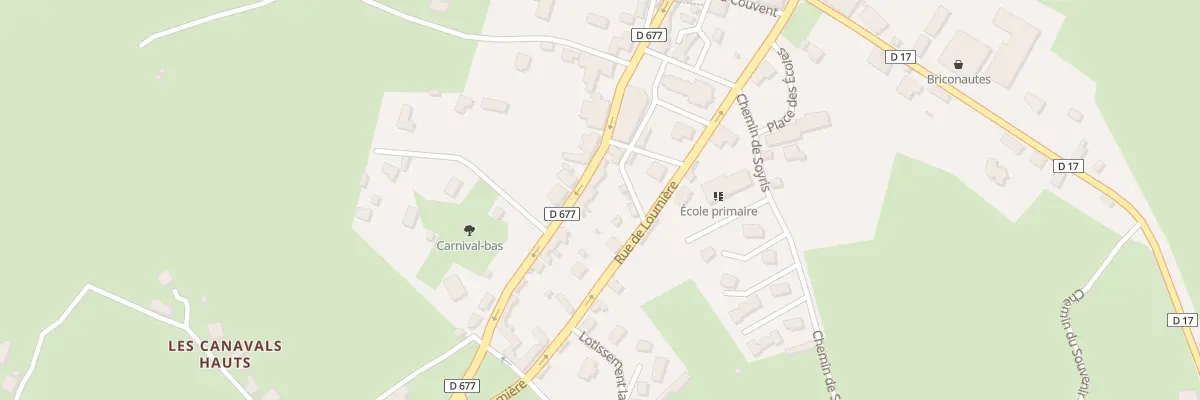 Plan du 51 Grande Rue du Causse à Cœur de Causse