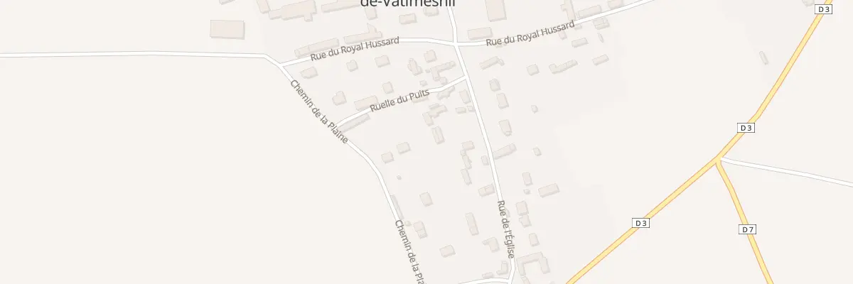 Plan du 9 Rue de l’Eglise à Sainte-Marie-de-Vatimesnil