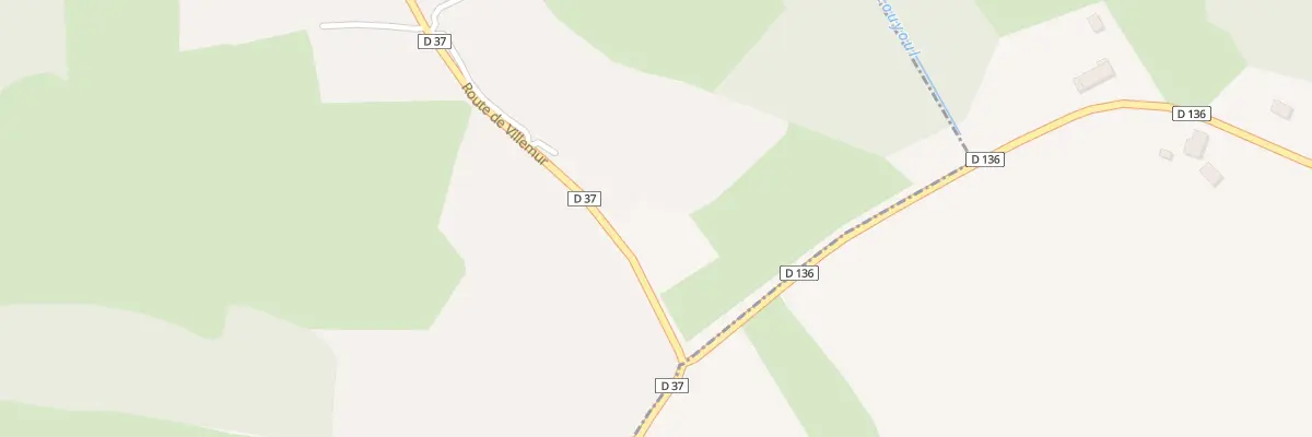 Plan du 3493 Rte de Villemur à Beauvais-sur-Tescou