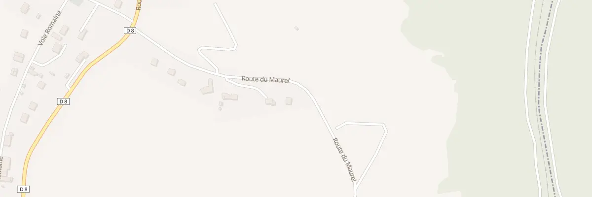 Plan du 312 Rte Du Maurel à Jugeals-Nazareth