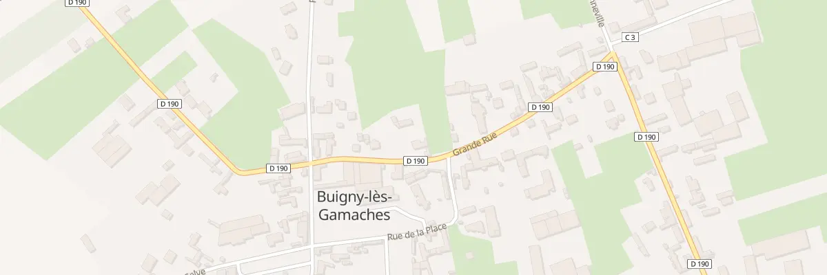 Plan du 18 Rue Grande Rue à Buigny-lès-Gamaches