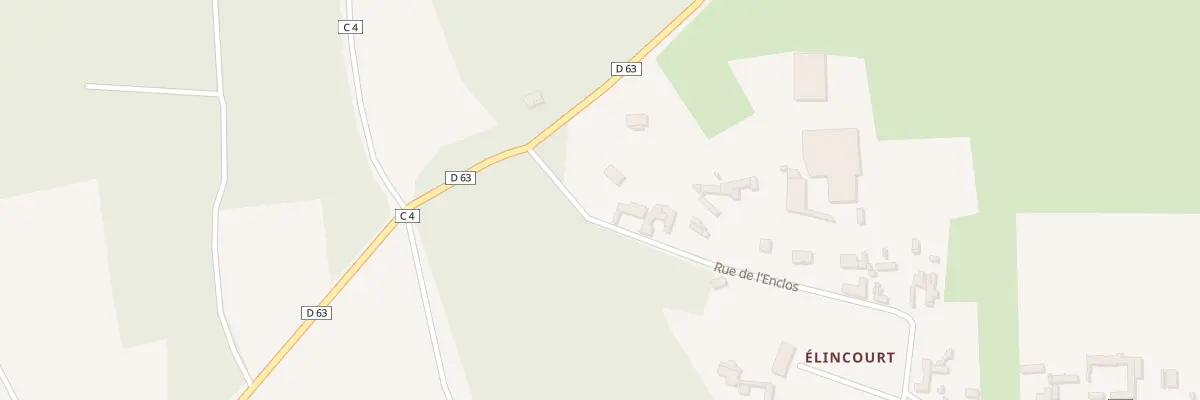 Plan du 5222A Rue de Vaudricourt à Saint-Blimont