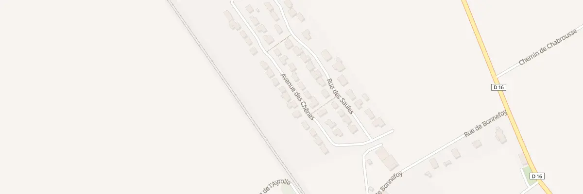 Plan du 608 Av des Chênes à Montlaur