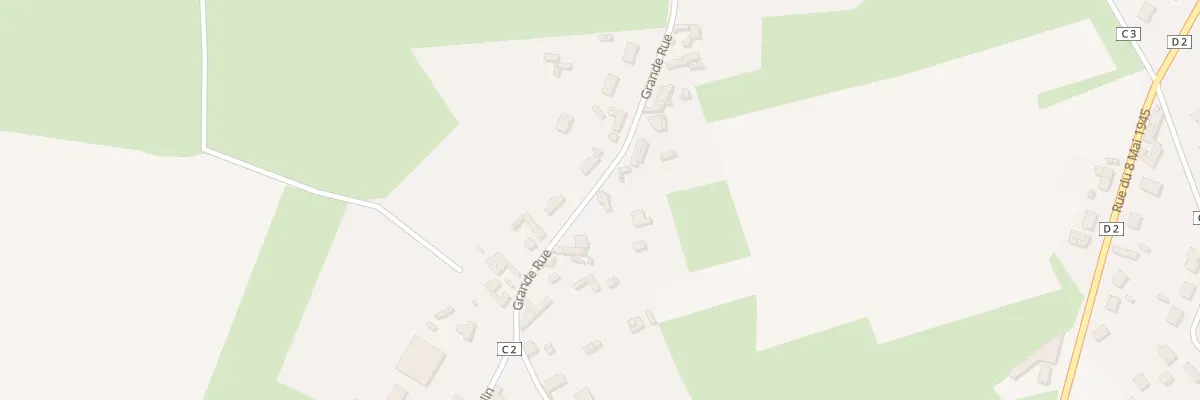 Plan du 13 Rue Grande Rue à Saint-Blimont