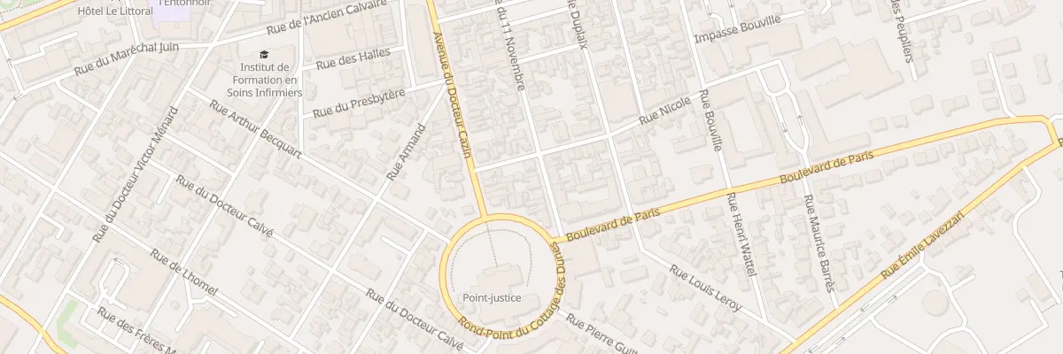 Plan du 34B Rue du Onze Novembre à Berck