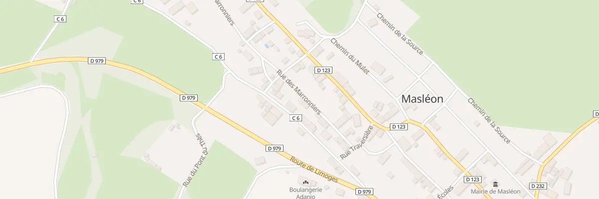 Plan du 7 Rue des Marronniers à Masléon