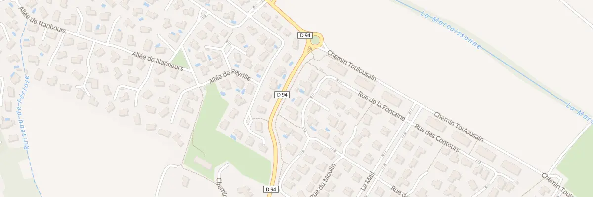 Plan du 5 Rue de la Fontaine à Auzielle