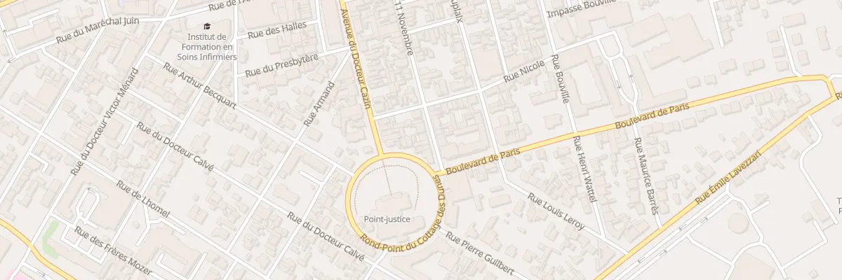 Plan du 38 Rue du Onze Novembre à Berck