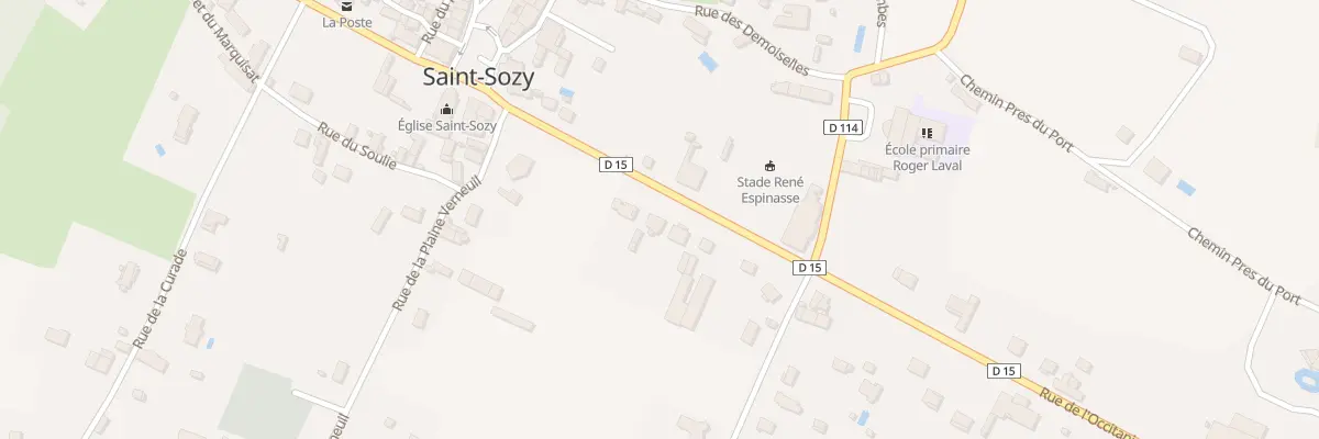 Plan du 29 Rue de l’Occitanie à Saint-Sozy