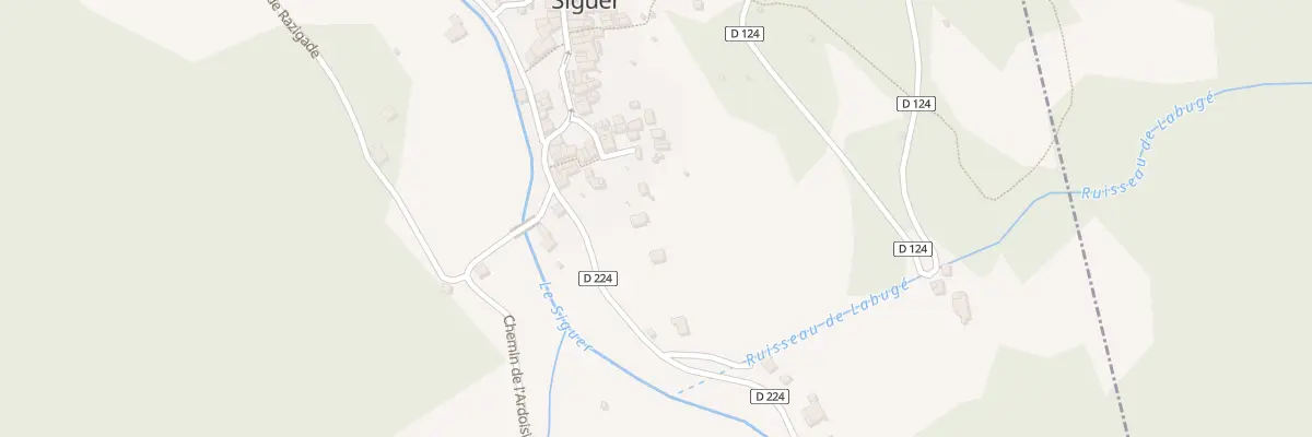 Plan du 145 Rte d’Andorre à Siguer