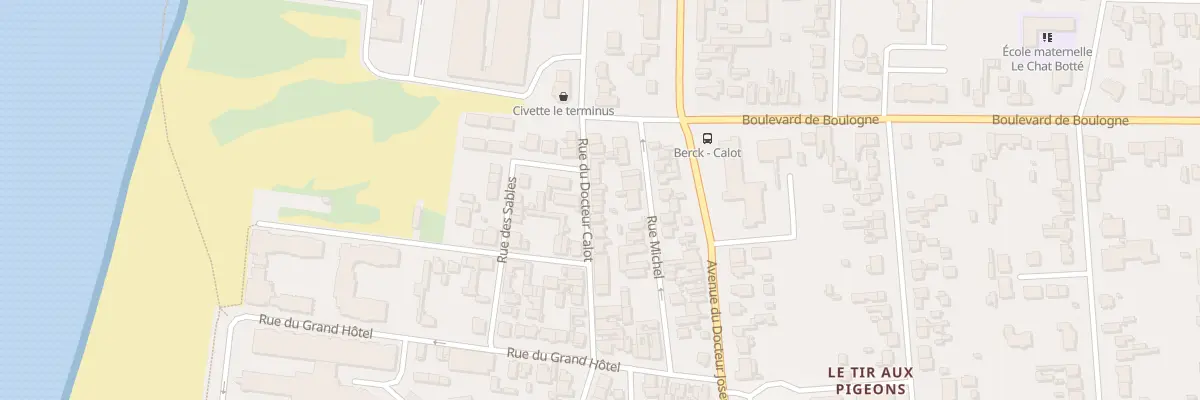 Plan du 26 Rue du Doc Calot à Berck