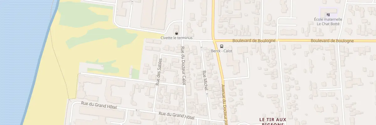 Plan du 30 Rue du Doc Calot à Berck