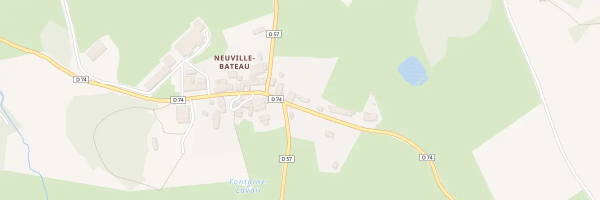 Plan du 11 Neuville Bateau à Fursac