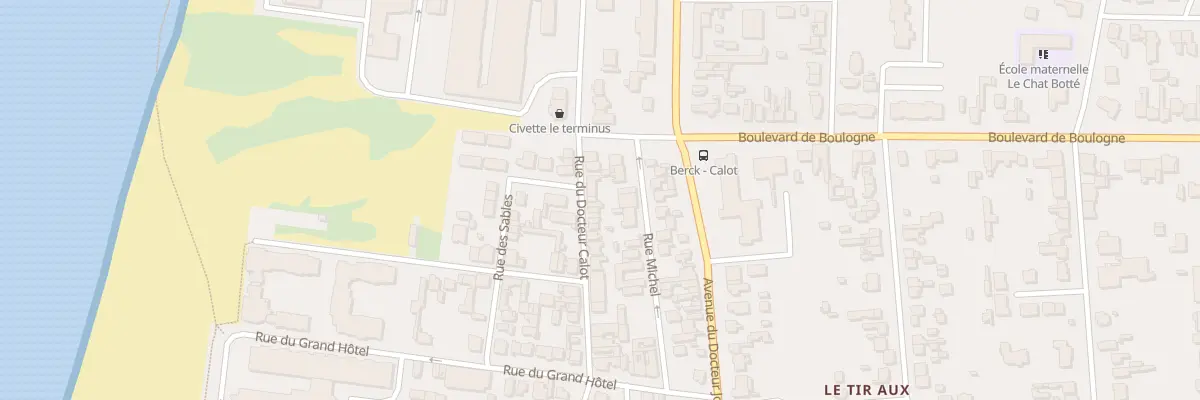 Plan du 32 Rue du Doc Calot à Berck
