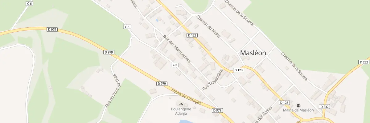 Plan du 5 Rue des Marronniers à Masléon