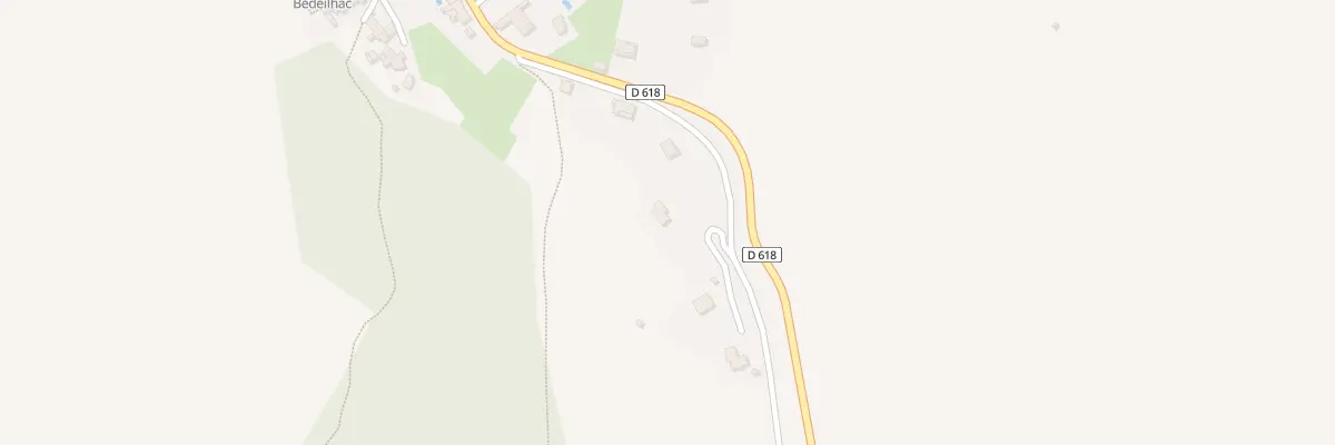 Plan du 162 La Pesse à Bédeilhac-et-Aynat