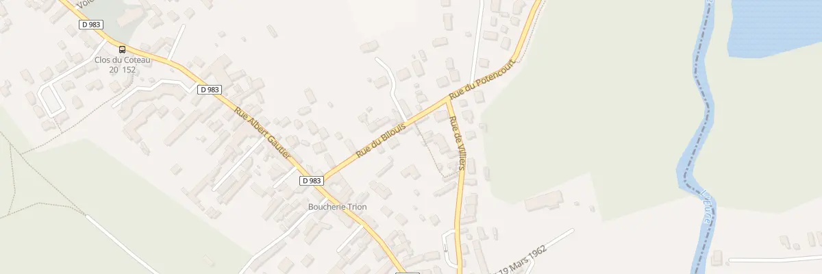 Plan du 6B Rue du Bilouis à Pierres