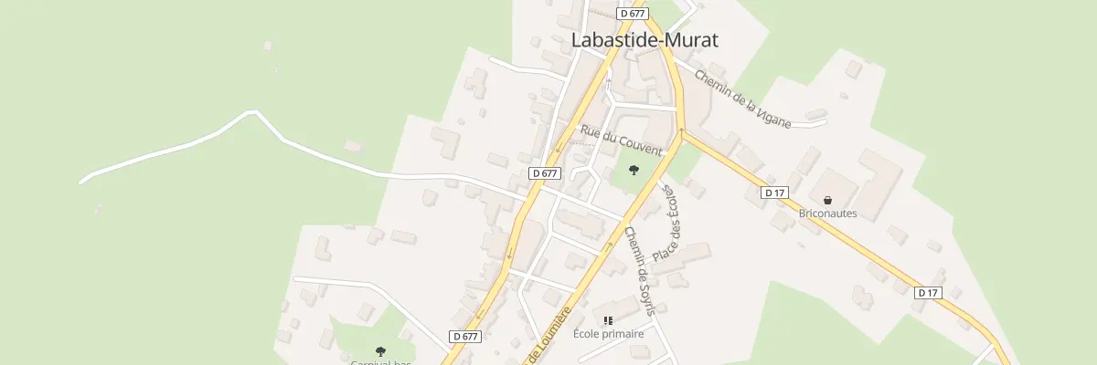 Plan du 5533F Le Bourg à Cœur de Causse