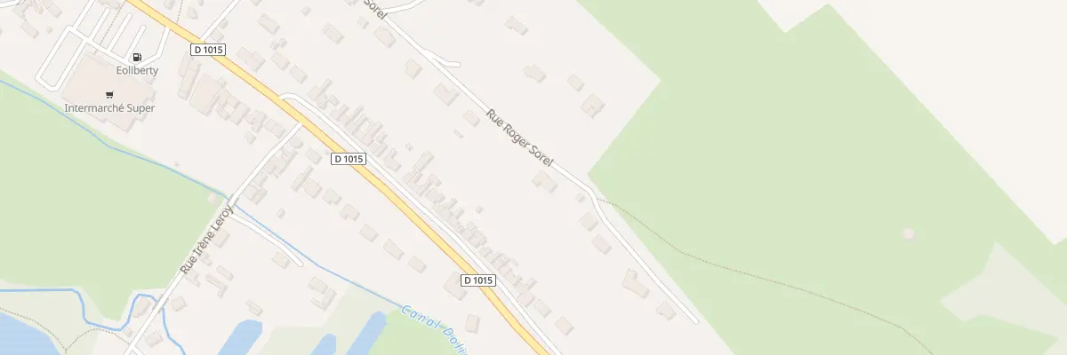 Plan du 9014 Rue Roger Sorel à Gamaches
