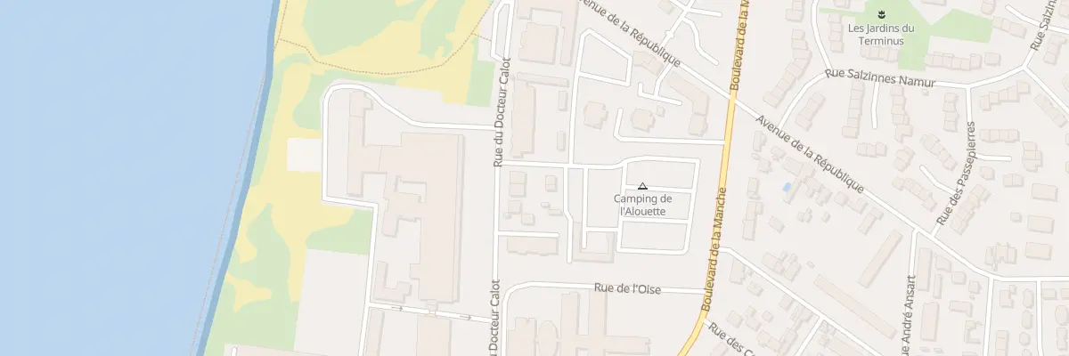 Plan du 92 Rue du Doc Calot à Berck