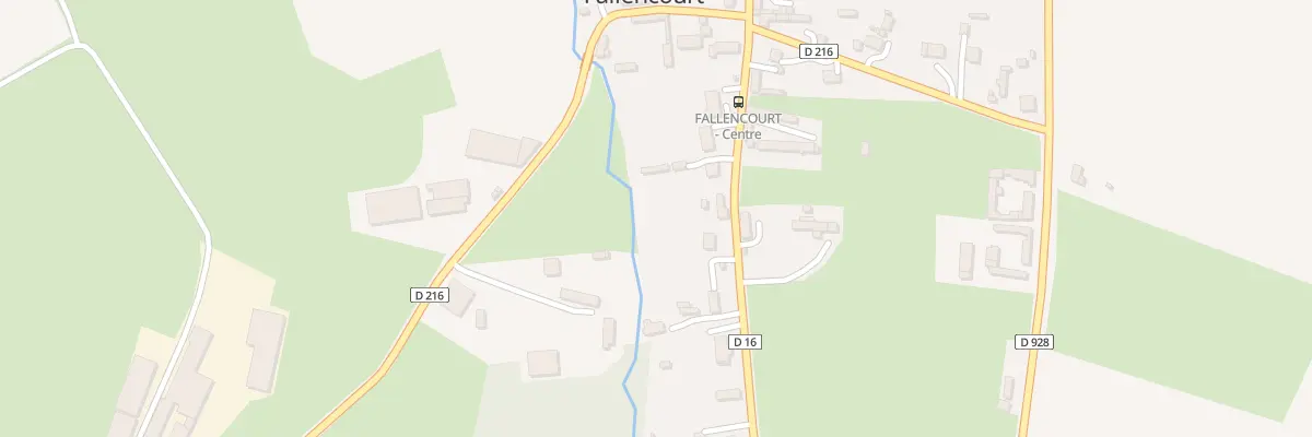 Plan du 14B Rte de Criel à Fallencourt