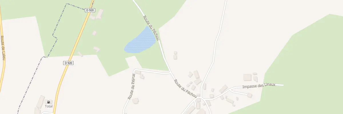 Plan du 5183 Pejoine à Saint-Pardoux-l’Ortigier
